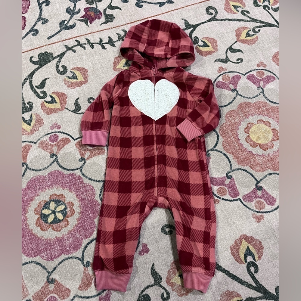 Carters 9m fleece jumper